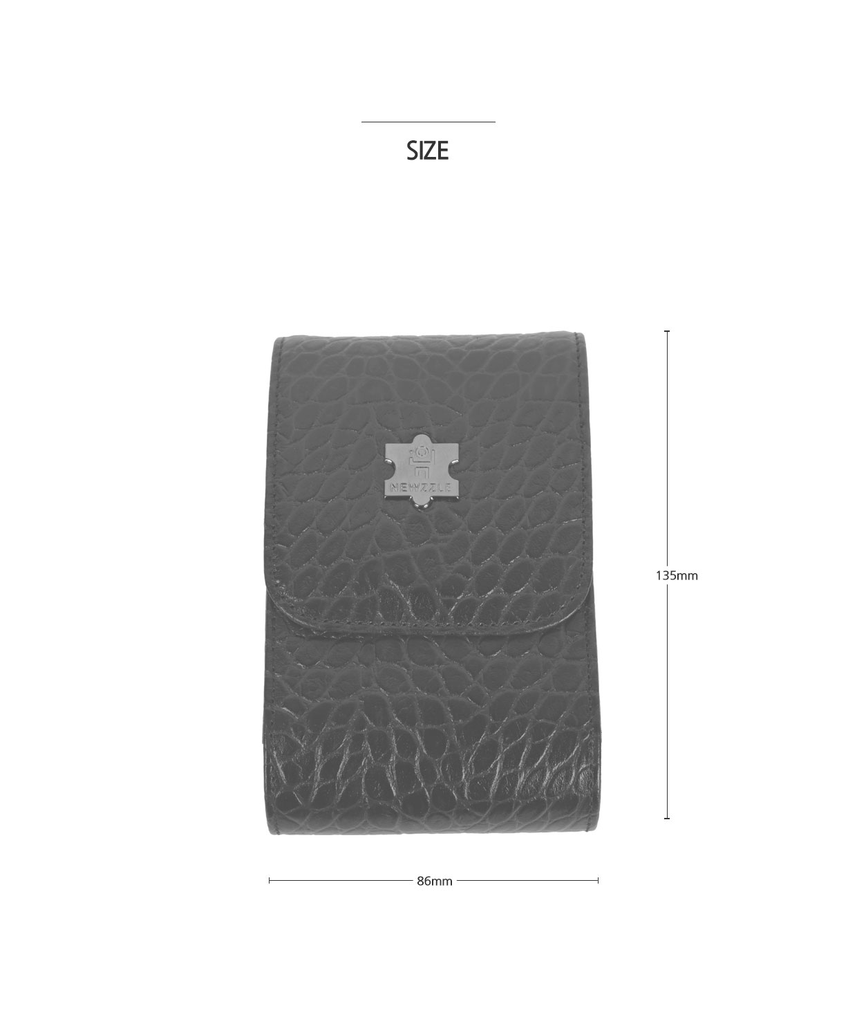 크로커 거리측정기 벨트형 가죽케이스 버건디 detail 9