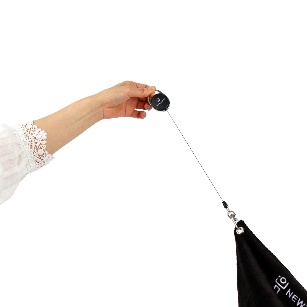 Wire Golf Towel Large 52x22cm Blue