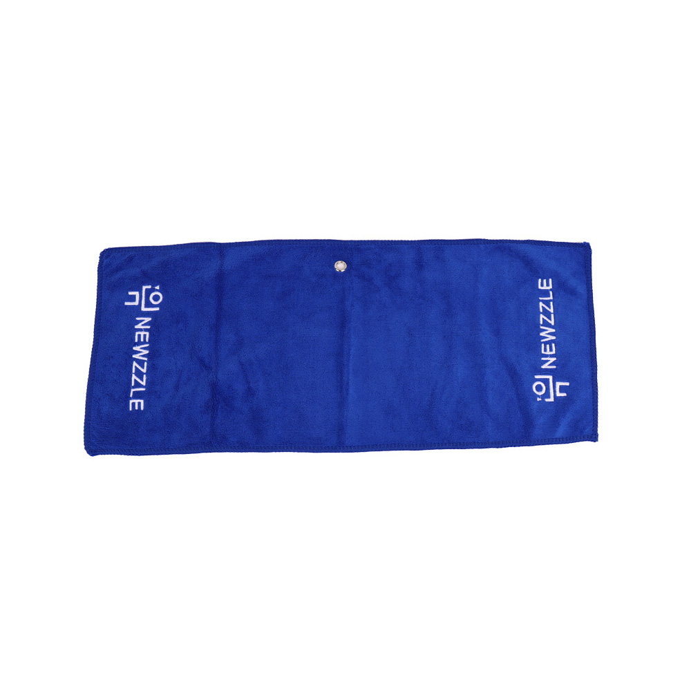 Wire Golf Towel Large 52x22cm Blue
