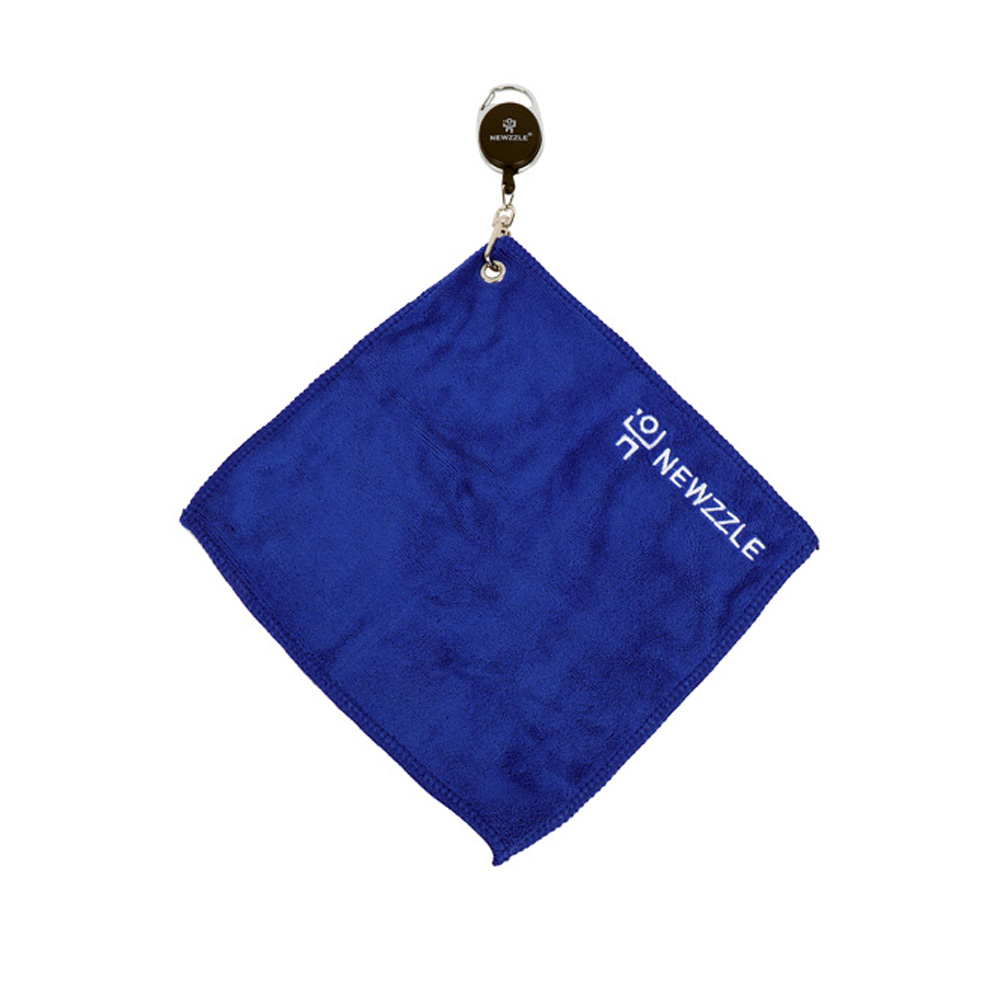 Wire Golf Towel Medium 22x22cm Blue